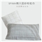 高品质A类全棉六层纱布枕巾一对【A类全棉/枕巾-时尚虚线灰】