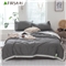 13070全棉夏被三件套【面料：纯棉填充：聚酯纤维/中灰格】