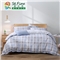 梦想天空 床单四件套(被套1件床单1件枕套2件)(适合1.8米床)【纯棉/蓝】