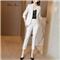 Dian.Aibu品牌小西装套装女夏季白色小西服外套女气质时尚职业装英伦风 图片色 S