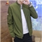 稻草人防晒衣男夏季新品超薄款透气防紫外线皮肤衣男士韩版潮流帅气风衣夹克外套户外连帽防晒服男 军绿色 3XL