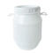 威佳带盖储水桶圆形塑料桶加厚密封酵素桶酿酒桶小号25L白色 (个)