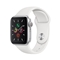 Apple Watch Series 5智能手表（GPS款 40毫米银色铝金属表壳 白色运动型表带 MWV62CH/A)