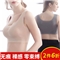 莫代尔运动文胸女女士薄款无痕背心无钢圈美背内衣防震跑步女性感聚拢大码睡眠胸罩 肤色（2件6折） M（适合100-120斤）