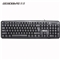 吉选（GESOBYTE）KB830USB键盘 有线键盘 办公键盘 静音 104键 防泼水 USB通用 笔记本电脑键盘 黑色