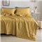 纯色刺绣水洗冰丝大豆纤维夏被【水洗冰丝（聚酯纤维）填充大豆纤维/麦穗黄】