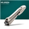 MR.GREEN进口不锈钢防飞溅指甲刀家用指甲剪修甲工具指甲钳收纳礼盒装 无