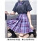 夏季新款电竞少女jk制服裙套装温柔一刀格子裙日系学生百褶裙半身裙短裙子春夏正版 电竞少女+（黑/白衬衫可选）+领结 M