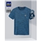 HLA海澜之家运动系列圆领短袖T恤夏季吸湿排汗基础上衣男HNTBJ2Q306A 藏青L6 175/92Y/L