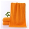 毓诺素色纯棉橙色毛巾30cmx70cm
